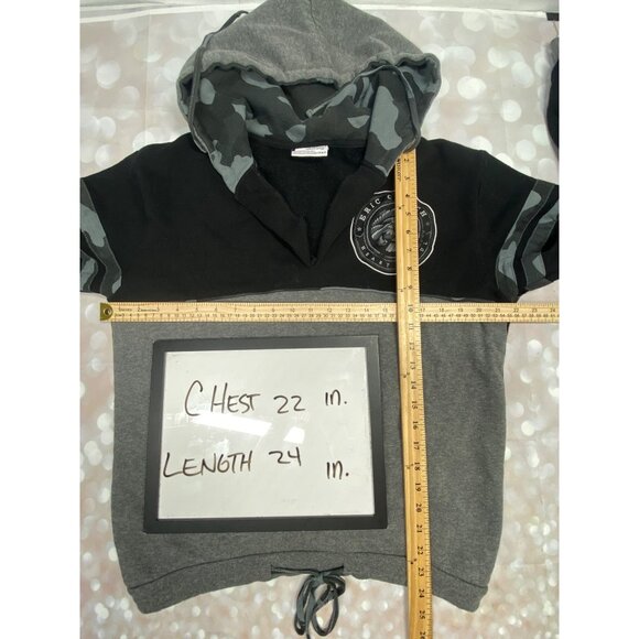 Eric Church Gather Again Tour Womens Small Dueling Eagles V Neck Pullover Hoodie - Picture 9 of 10